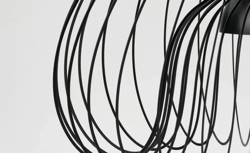 لوستر فلزی مشکی سایز ۵۲ ایکیا مدل KALLFRONT / HEMMA