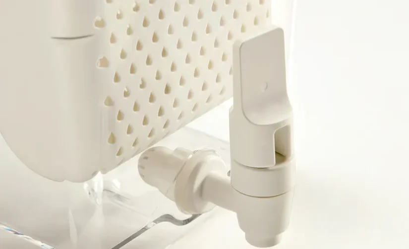 ظرف با درب شیشه‌ای برای یخچال شفاف ۴.۵ لیتر ایکیا مدل KLIPPKAKTUS