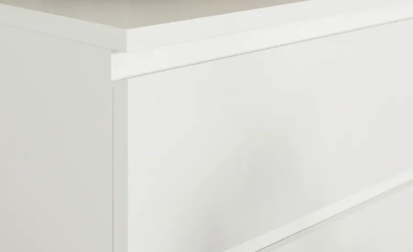 کمد ۴ کشو سفید سایز ۸۰x۱۰۰ ایکیا مدل MALM