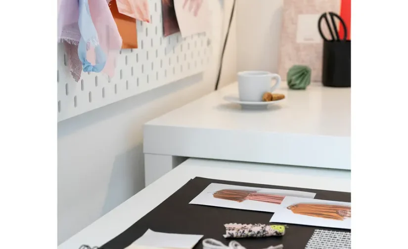 میز تحریر با پنل کشویی سفید سایز ۱۵۱x۶۵ ایکیا مدل MALM