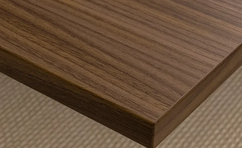 میز با قابلیت تنظیم ارتفاع برقی روکش گردو / مشکی سایز 120*80 ایکیا مدل MITTZON