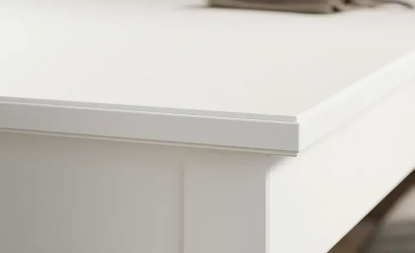 میز سفید سایز ۱۳۰x۸۰ ایکیا مدل NÄSINGE