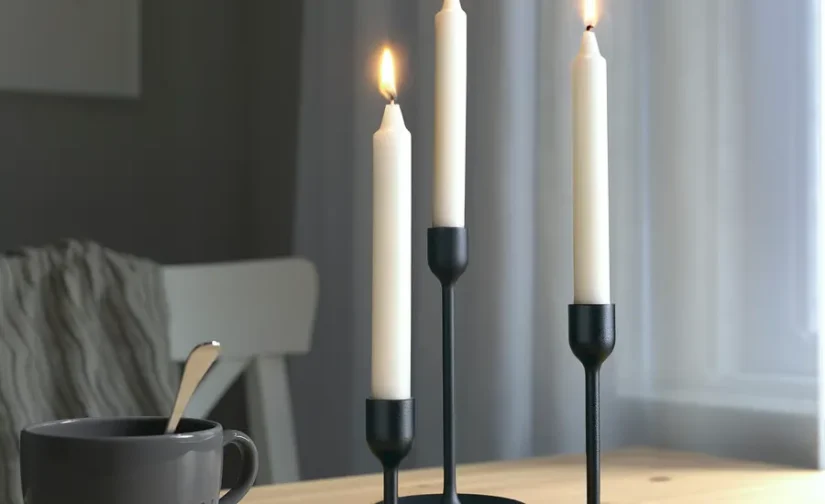 شمع لوستری بدون عطر پک 20 عددی سایز 19 ایکیا مدل NEJLIKSYREN