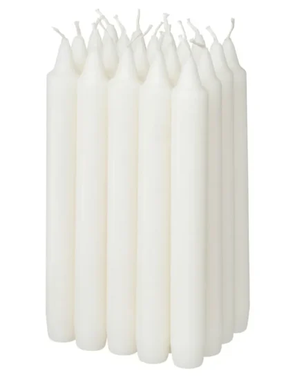 شمع لوستری بدون عطر پک 20 عددی سایز 19 ایکیا مدل NEJLIKSYREN