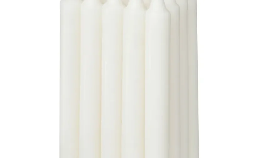 شمع لوستری بدون عطر پک 20 عددی سایز 19 ایکیا مدل NEJLIKSYREN