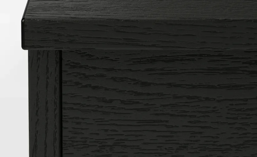 میز قهوه قابل تنظیم مشکی سایز ۹۰ ایکیا مدل ÖSTAVALL