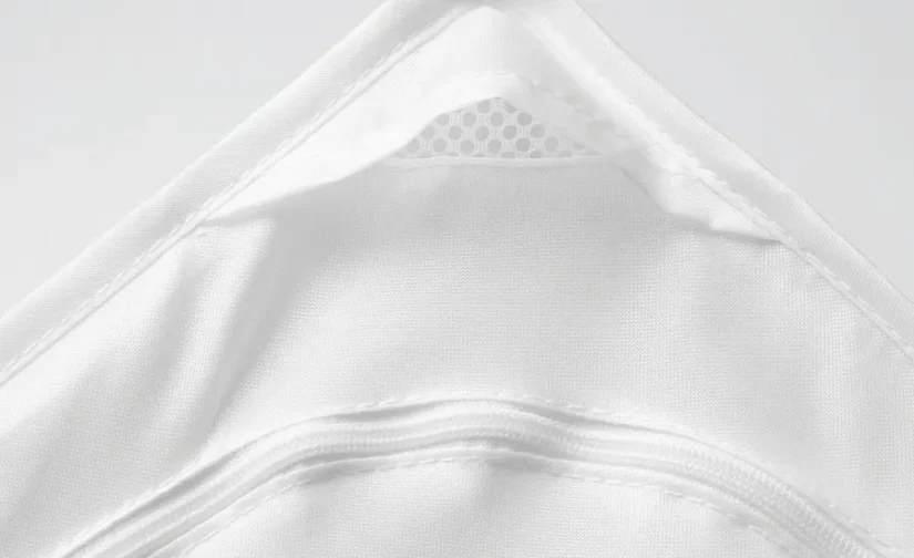 جعبه نگهداری سفید سایز ۴۳x۵۳x۱۹ ایکیا مدل SKUBB