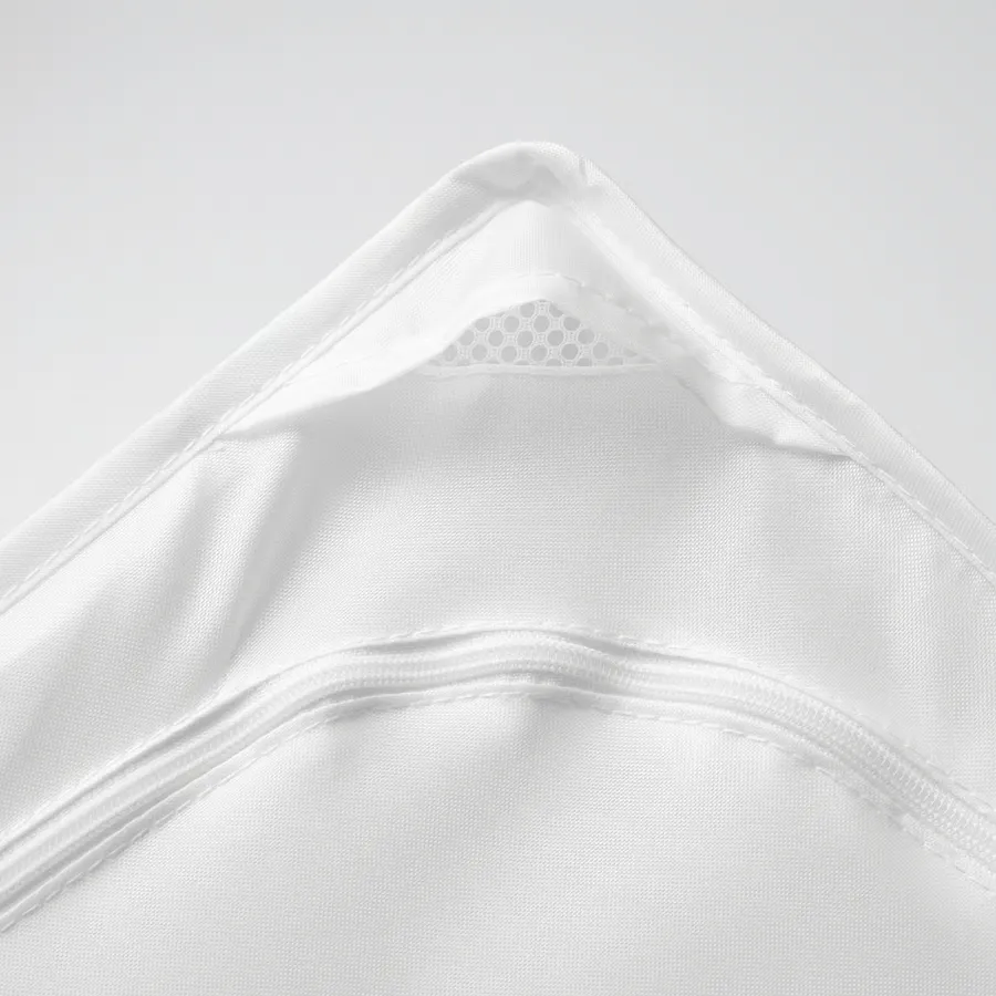 جعبه نگهداری سفید سایز ۴۳x۵۳x۱۹ ایکیا مدل SKUBB