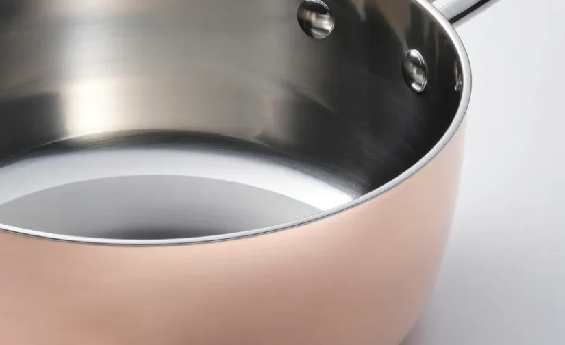 قابلمه با درب مس/فولاد ضد زنگ ۱.۵ لیتر ایکیا مدل FINMAT