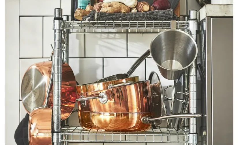 قابلمه با درب مس/فولاد ضد زنگ ۱.۵ لیتر ایکیا مدل FINMAT