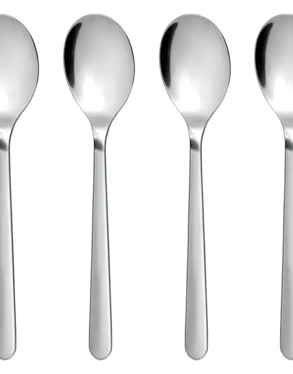 پک 4 عددی قاشق استیل ضد زنگ سایز ۱۹ ایکیا مدل FÖRNUFT