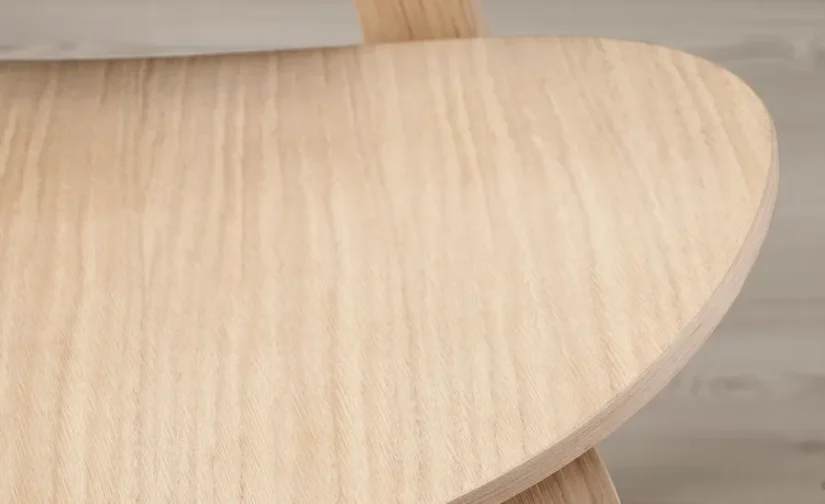 صندلی راحتی روکش بلوط سفید رنگ ایکیا مدل FRÖSET