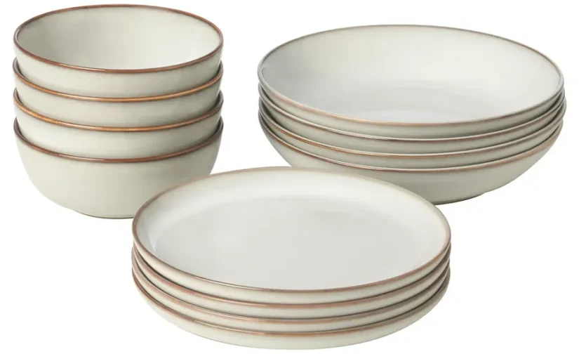 سرویس ۱۲ پارچه خاکستری ایکیا مدل GLADELIG