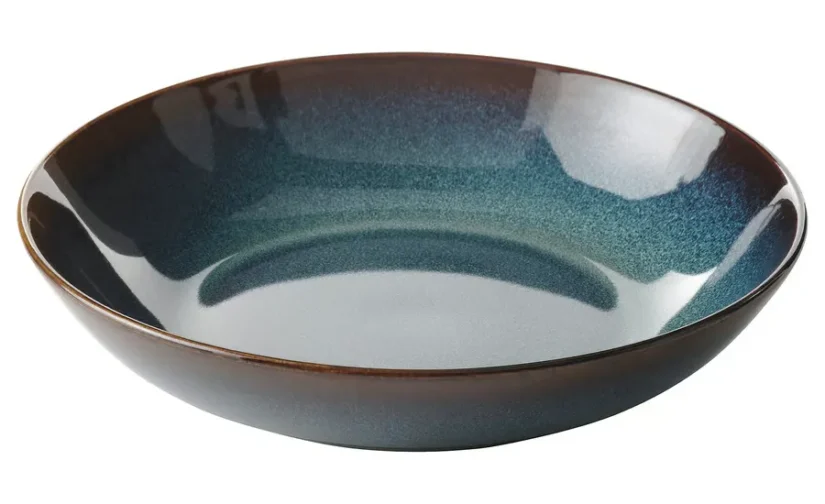 بشقاب گود آبی ۲۱ سانتی‌متری ایکیا مدل GLADELIG