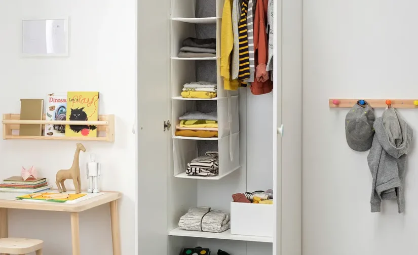 کمد لباس سفید سایز ۶۰x۵۱x۱۷۸ ایکیا مدل GODISHUS