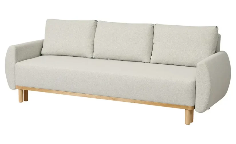 مبل تختخواب شو سه نفره بژ گانارد ایکیا مدل GRUNNARP