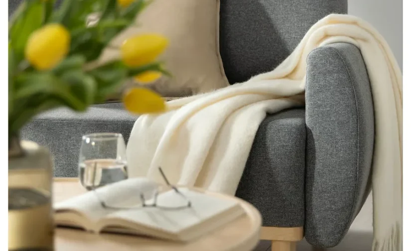 مبل تختخواب شو سه نفره رنگ خاکستری متوسط ایکیا مدل GRUNNARP