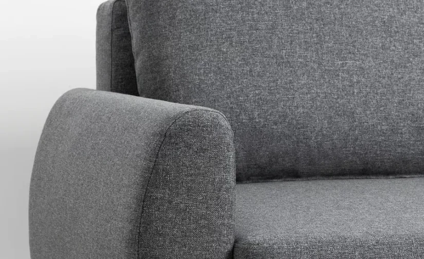 مبل تختخواب شو سه نفره رنگ خاکستری متوسط ایکیا مدل GRUNNARP