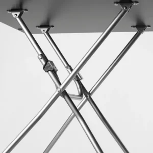میز تاشو مشکی سایز ۶۷x۶۷ ایکیا مدل GUNDE
