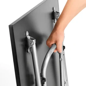 میز تاشو مشکی سایز ۶۷x۶۷ ایکیا مدل GUNDE