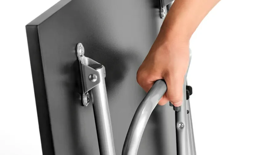 میز تاشو مشکی سایز ۶۷x۶۷ ایکیا مدل GUNDE