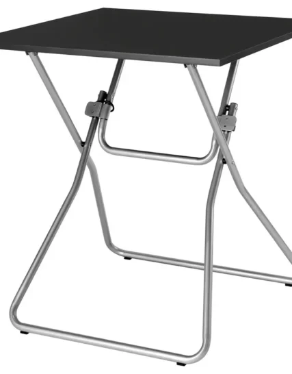 میز تاشو مشکی سایز ۶۷x۶۷ ایکیا مدل GUNDE