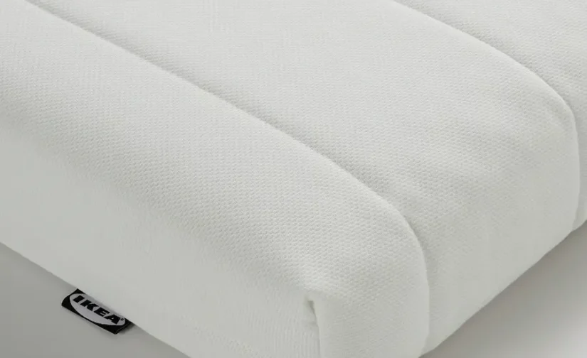 مبل تختخواب شو با ۳ کشو/۲ تشک، سفید سایز ۸۰x۲۰۰ ایکیا مدل HEMNES