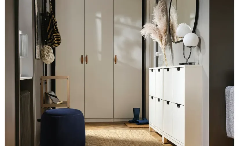 پاف با فضای ذخیره‌سازی/ رنگ آبی تیره ایکیا مدل JÄRRESTAD