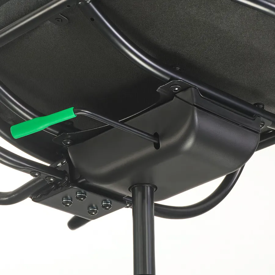 صندلی گیمینگ ویسل خاکستری تیره ایکیا مدل LÖPARBANA