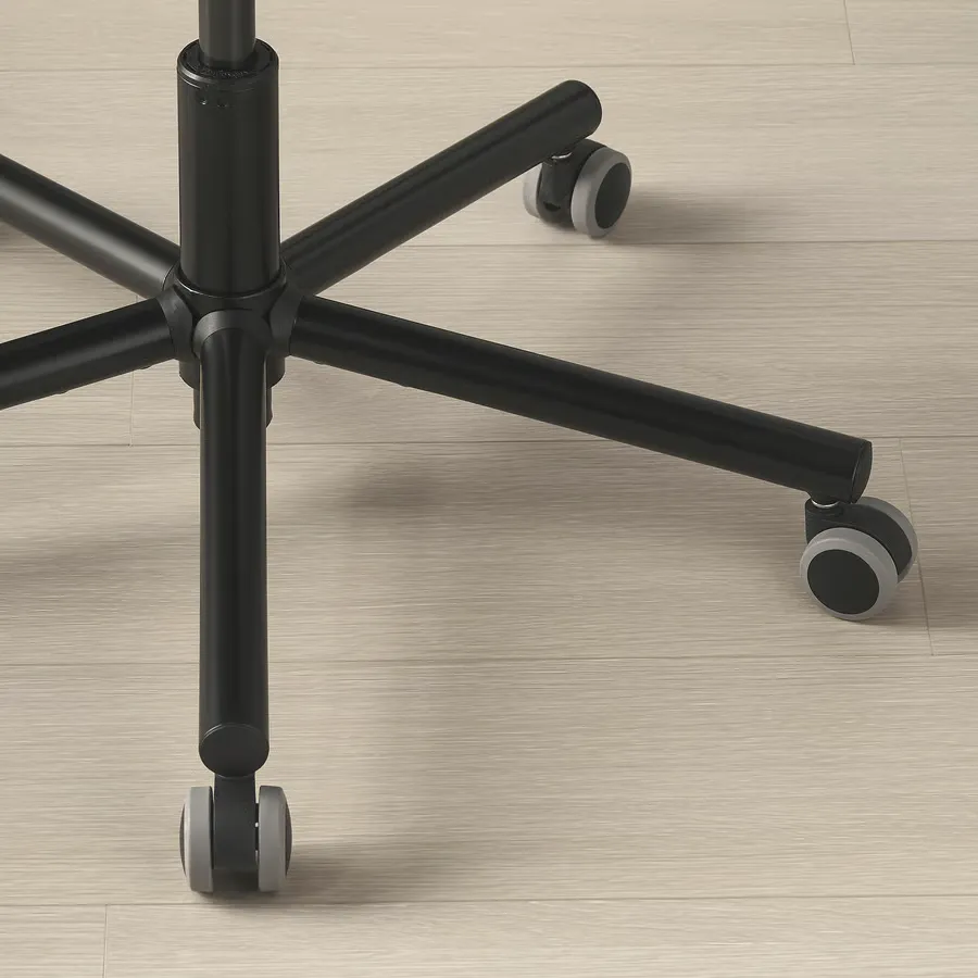 صندلی گیمینگ ویسل خاکستری تیره ایکیا مدل LÖPARBANA