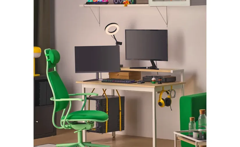 صندلی گیمینگ ویسل گرین ایکیا مدل LÖPARBANA