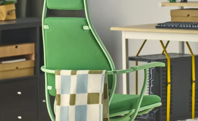 صندلی گیمینگ ویسل گرین ایکیا مدل LÖPARBANA