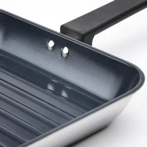 تابه گریل روکش نچسب/استیل ضد زنگ سایز 28x28 ایکیا مدل MIDDAGSMAT
