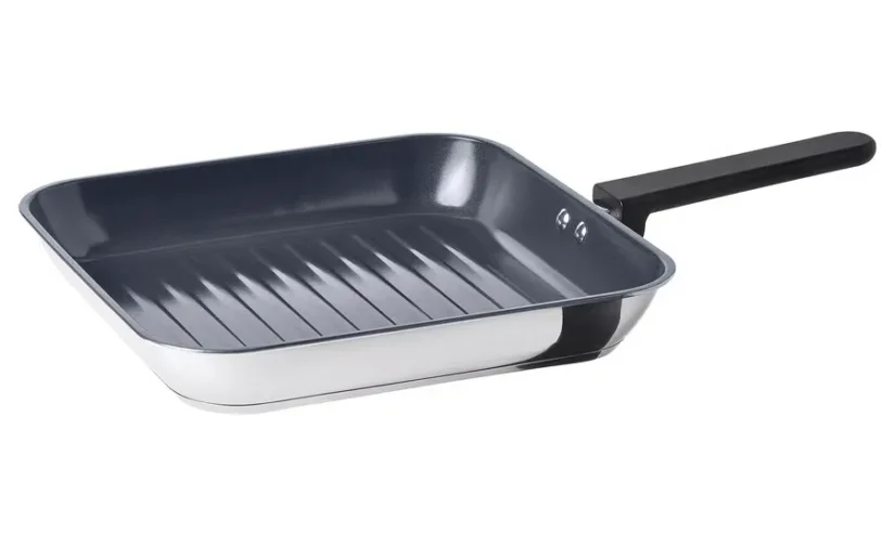 تابه گریل روکش نچسب/استیل ضد زنگ سایز 28x28 ایکیا مدل MIDDAGSMAT