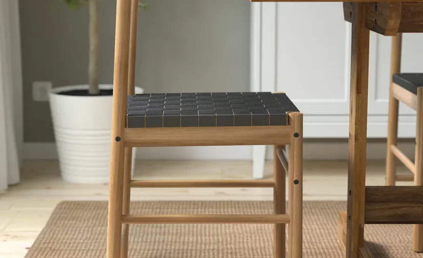 صندلی اقاقیا ایکیا مدل NACKANÄS