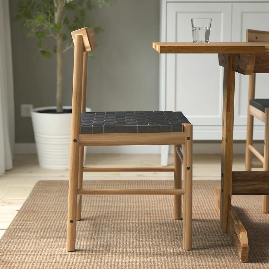 صندلی اقاقیا ایکیا مدل NACKANÄS