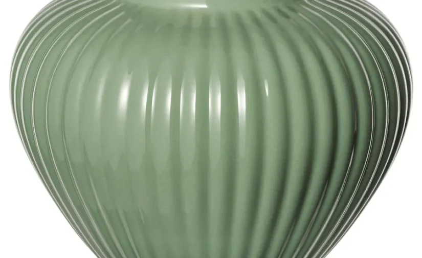 گلدان خاکستری-سبز ۲۰ سانتی‌متر ایکیا مدل PELARBJÖRK