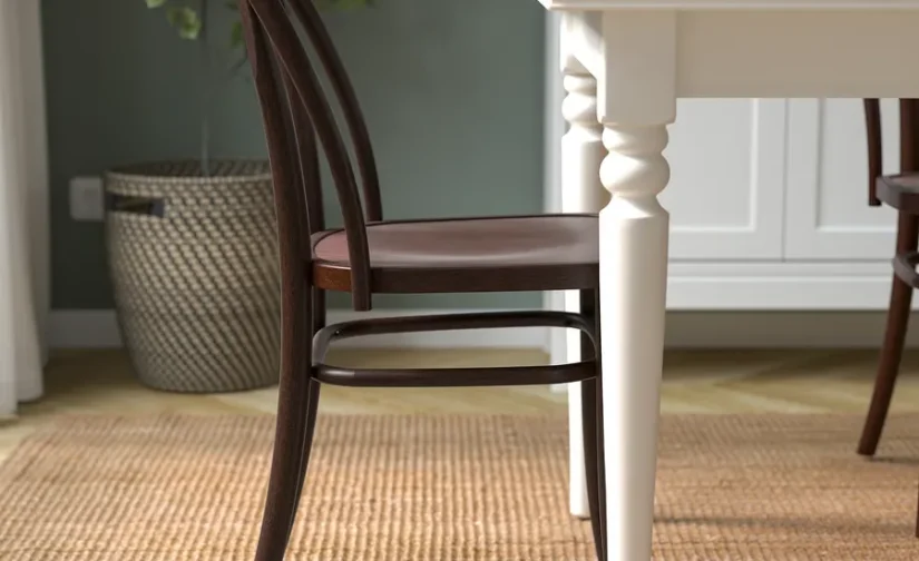 صندلی قهوه‌ای تیره ایکیا مدل SKOGSBO