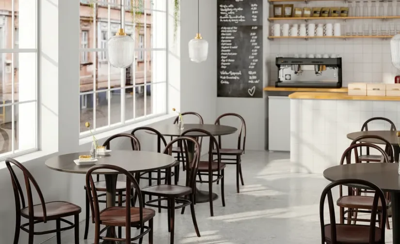 صندلی قهوه‌ای تیره ایکیا مدل SKOGSBO