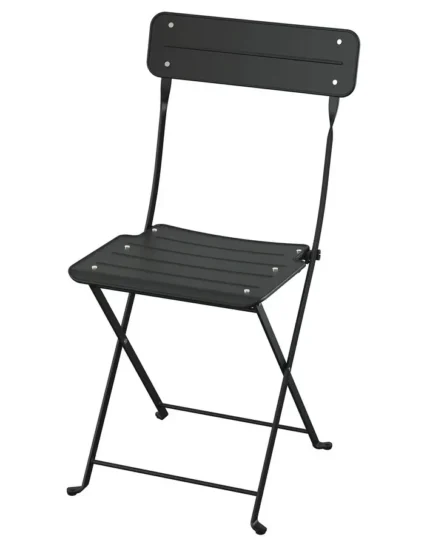 صندلی تاشو آنتراسیت مناسب فضای باز مشکی ایکیا مدل SUNDSÖ