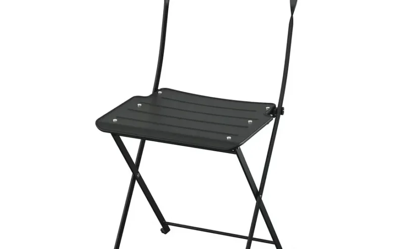 صندلی تاشو آنتراسیت مناسب فضای باز مشکی ایکیا مدل SUNDSÖ