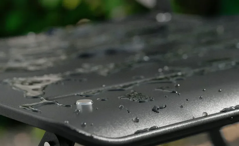 صندلی تاشو آنتراسیت مناسب فضای باز مشکی ایکیا مدل SUNDSÖ