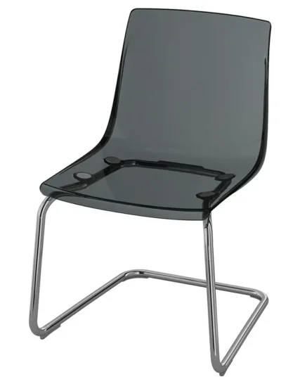 صندلی خاکستری/آبکاری کروم ایکیا مدل TOBIAS