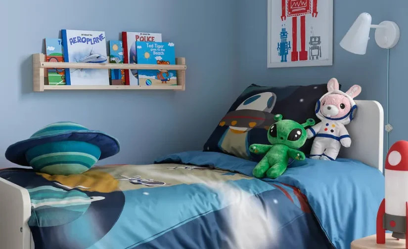 اسباب‌بازی نرم با لباس فضانوردی خرگوش سایز ۲۸ ایکیا مدل AFTONSPARV