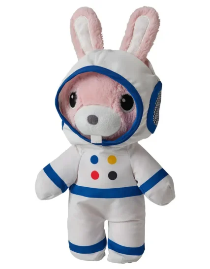 اسباب‌بازی نرم با لباس فضانوردی خرگوش سایز ۲۸ ایکیا مدل AFTONSPARV