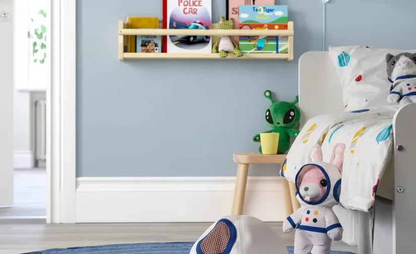 اسباب‌بازی نرم با لباس فضانوردی خرگوش سایز ۲۸ ایکیا مدل AFTONSPARV