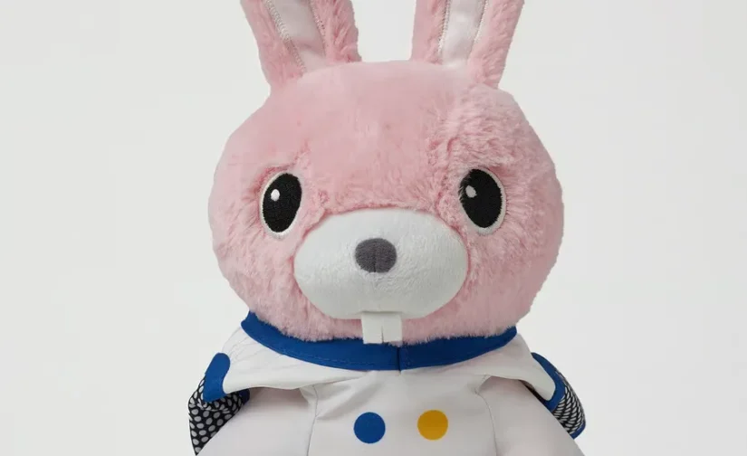 اسباب‌بازی نرم با لباس فضانوردی خرگوش سایز ۲۸ ایکیا مدل AFTONSPARV