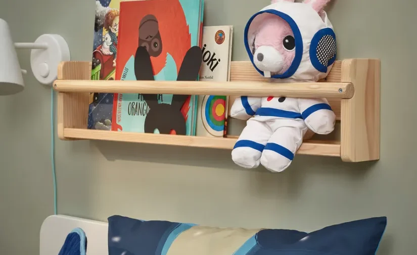 اسباب‌بازی نرم با لباس فضانوردی خرگوش سایز ۲۸ ایکیا مدل AFTONSPARV