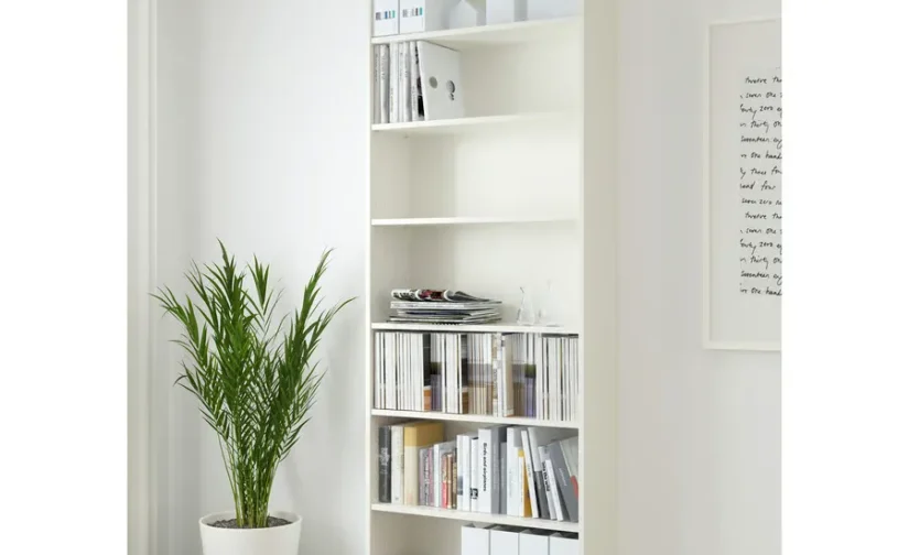 کتابخانه سفید سایز ۸۰x۲۸x۲۳۷ ایکیا مدل BILLY