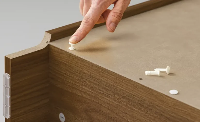 کتابخانه قهوه ای سایز ۸۰x۲۸x۲۳۷ ایکیا مدل BILLY